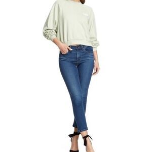 New Levi's grey Pullover Sweatshirt top Sweater Size S